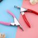 Artificial Nail Clippers Manicure Pedicure Clipper Tool with Nail Files Acrylic False Nails Clipper Fake Gel Nail Tips Professional Edge Cutter - Buy Online on GoSupps.com