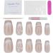 ieron Cat Eyes Cured Nail Wraps Self-Adhesive Gel Nail False Nails with Butterfly Removable Glue on Nails for Girls Glitter Nail Tips (S) - Buy Online on GoSupps.com