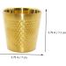 Beaupretty Razor Shell Foam Mug & Shaving Bowl - Stainless Steel 304 Men's Grooming Tool - Buy Online on GoSupps.com