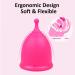 SHORDY Menstrual Cup (Small) - Soft & Flexible 12 Hours Comfort Eco-Friendly Alternative to Pads & Tampons - Buy Now - Buy Online on GoSupps.com