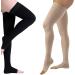 Famkit Thigh High Compression Stockings 23-32 mmHg for Varicose Vein Relief | Medium Size International Shipping Available - Buy Online on GoSupps.com