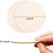 80pcs 3 Inch Unfinished Wood Circles for Crafts - Wooden Coasters, DIY Projects, Home Decor - Blank Wood Slices for Children and Students - Buy Online on GoSupps.com