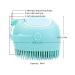Lx2 2Pack Silicone Massage Bath Brush For Pets - Gentle Grooming and Cleaning - Buy Online on GoSupps.com