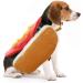 Funny Halloween Costume for Dogs & Cats - Hot Dog Outfit for Golden Retrievers Corgis & Mops | Size S to M | Perfect Christmas Party Costume - Buy Online on GoSupps.com