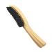 Minkissy Beard Brush for Men | Mustache Styling Tool & Stubble Comb | Wooden Face Brush for Beard Growth & Straightening | 17x3cm - Buy Online on GoSupps.com