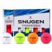 Snugen (TM) Soft Feel Distance Golf Ball with Matte Finished Color Long Distance Tour Ball 12 Ball Pack