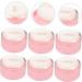 Kisangel 12 Pcs Body Powder Puff Box Baby Powders Set | Charming Pink Synthetic Sponge | Baby Powder Container 8x6cm - Pink (Pack of 2) - Buy Online on GoSupps.com