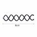 Frcolor Bobby Spiral Hairpins - Pack of 20 Black Hair Clips for Stylish Updos | International Shipping Available - Buy Online on GoSupps.com