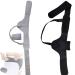 NEZIH 2Pcs Adjustable Hernia Belt Left Or Right Side Waist Belt Inguinal Hernia With Removable Compression Pads/M