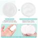 Senmding High quality soft cosmetic cotton Absorbent Makeup Remover Pads Lint-Free Hypoallergenic Wet compress and clean.(400 Count) - Buy Online on GoSupps.com