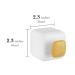 Linkidea Wall Bracket 2-Pack - Self-Adhesive Shower Razor Holder for Bathroom Storage - Durable & Practical Towel Luffa & Coat Organizer (White) - Buy Online on GoSupps.com