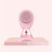 Abhi Sonic Vibration Facial Cleaning Brush - Deep Cleaning Exfoliation Blackhead Removal Wireless Charging 3 Modes - Pink - Buy Online on GoSupps.com