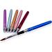 FOMIYES Set Fashion Design Shinning Red Color Le Cercle Rouge Stripers Nail Art Liner Brush Nail Art Liner Pen Multifunction The Brush Light Pen Eyeliner Brush medium Red - Buy Online on GoSupps.com