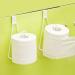 Storage rackToilet Roll Holder Over The Tank Toilet Tissue Roll Paper Holder Stand Dispenser Reserve for Bathroom Storage and Organization- White - Buy Online on GoSupps.com