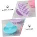 Magiclulu 4-Piece Silicone Shampoo Brush Set - Scalp & Body Massage Device for Ultimate Hair Care & Cleansing - Buy Online on GoSupps.com