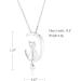 Minicremation Sterling Silver Pet Cremation Jewelry Urn Necklace - Memorial Pendant for Cat Ashes - Buy Online on GoSupps.com