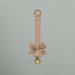 Elodie Details Pacifier Chain 2 Pack | Fabric & Stainless Steel Clip | Universal Silicone Ring | Powder Pink & Soft Terracotta - Ideal for Baby Boys & Girls - Buy Online on GoSupps.com
