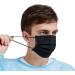 50PCS- Adult Men and women comfortable Disposable facemask black - Buy Online on GoSupps.com