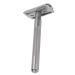 Safety Aircraft Double Edge Safety Razor | Ergonomic Brass Handle (Silver) - Buy Internationally at Your Store Name  - Buy Online on GoSupps.com