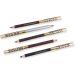 Beatifufu 2pcs Eyebrow Pencil Brush Makeup Eyebrow Pencils Long Lasting Eyebrow Pencils Double Head Eyebrow Pencil - Buy Online on GoSupps.com