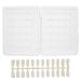 Nail Tip Display Book Template Display Rearrangeable Nail Polish Color Template Display Board for Nail Training & Practicing practicing skills