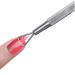 ZIZZON Stainless Steel Cuticle Pusher & Peeler Tool Set - 3 Pack - Buy Online on GoSupps.com