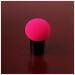 Makeup Sponge Non-latex Makeup Sponge Mushroom Head Powder Liquid Foundation Puff Dry & Wet Multi- function Cosmetic Tool Tamp Storage Box Makeup Sponge Holder(Hot pink no cap)