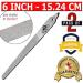 BeautyTrack 6-Inch Diamond Deb Nail File for Manicure Pedicure - Stainless Steel (Pack of 2) - 2021 Stock - Buy Online on GoSupps.com