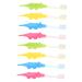 Beaupretty 8 pieces small crocodile toothbrush cartoon toothbrush for toddler toddler toothbrush at the age of 2 4 years of hand toothbrush for children oral care accessories toothbrush with