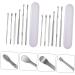 Stainless Steel Ear Cleaning Tools Set - Reusable Ear Cleaner & Care Kit - Buy Online on GoSupps.com