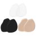 Beaupretty 3 Pairs Forefoot Half Size Pad High Heel Insoles Adhesive Forefoot Pads Womens Shoe Inserts Heel Forefoot Pads Metatarsal Foot Pads Anti-Slip Shoes Pads Girl Women's Heel Pad