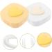 Homsfou Exquisite Contact Lens Holder Case with Makeup Mirror | 7.00x6.80x2.50cm - Ideal for Cosmetic Lenses Sorted Colors & Perfect Travel Accessory - Buy Online on GoSupps.com