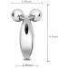 3D Y-Shape Face Body Roller Massager for Firming Beauty - Silver - Buy Online on GoSupps.com