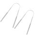 Stainless Steel Tongue Scraper - U Shape Health Protection for Adults & Children | International Shipping - Buy Online on GoSupps.com