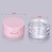 AKOAK 3ml Reusable Plastic Powder Box with Mirror - Leak-free Mini Travel Makeup Container - Buy Online on GoSupps.com