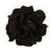 display08 Hair tie with flower camellia ponytail holder hair band hair accessory