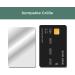 Buy Magati Double-Sided Compact Mirror | Ultra-Thin Plastic Wallet & Bag Makeup Mirror - 8x5.5cm - Buy Online on GoSupps.com
