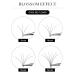 Buy 5 Trays 1 Second Blossom Eyelash Extensions Set | Easy Make Fans C Curl 10-14mm | 0.05mm Thickness | International Shipping - Buy Online on GoSupps.com
