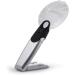 5X 2-in-1 Illuminated Handheld Magnifier Foldable Desktop Magnifying Lamp with LED Lights and Stand for Reading Observing Crafting Hands Free Suitable for Seniors Macular Degeneration Low Vision - Buy Online on GoSupps.com
