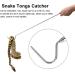 Extensible Snake Hook Stainless Steel Retractable Reptile Hook Lightweight Portable Snake Tong Snake Catcher for Outdoor Activities Wild Adventures(White) - Buy Online on GoSupps.com