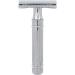 Edwin Jagger Double Edge Safety Razor - Premium Stainless Steel Shaving Tool - Buy Online on GoSupps.com