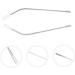 Universal Glasses Replacement Bars - Housoutil Spare Sunglasses Arms | Halloween Night Light Accessories | Durable Metal Frame - 12.5x0.5x0.3cm Silver - Buy Online on GoSupps.com