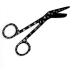 Rainbow Color Lister Bandage Scissors 5.5 Stainless Steel - Black Paws Design | A2ZSCILAB - Buy Online on GoSupps.com