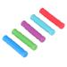 5pcs Silicone Baby Bite Rings - Safe Soft Grip Dental Aid & Teething Toys for Childhood Comfort - Buy Online on GoSupps.com