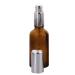 Brown glass atomizer bottle spray bottle with pump atomizer Kosmetex perfume bottle empty 50 ml 1 50 ml brown glass