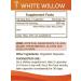 White Willow Capsules 800mg - Salix Alba Dried Bark Supplement - 240 Capsules - Buy Online on GoSupps.com