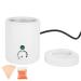 Wax warmer mild non -irritating small portable depilatory wax warmer with 10 wooden sticks for armpits arms legs for the beauty salon at home (#1)