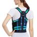 Back Brace Posture Corrector for Women and Men-Back Straightener Posture Corrector Scoliosis and Hunchback corrector for upper and lower back support Posture Trainer Shoulder Brace Adjustable (L) Large (Waist 35"-39" inch)