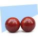 Healvian 6 StK Meditation Balls | Chinese Health Massage Tool for Stress Relief | Mahogany Fitness Balls for Hand and Wrist Therapy - Buy Online on GoSupps.com
