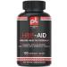 HRP-Aid Premium Immune Support Cold Sore Medicine - Lysine Complex with Vitamin C + Zinc - 120ct - Buy Online on GoSupps.com